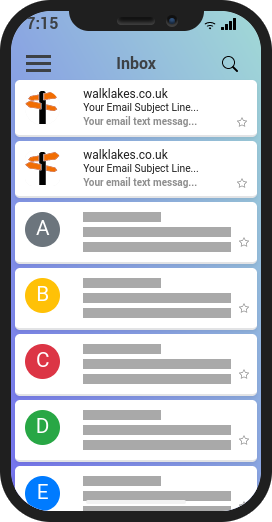 Example of how BIMI might work in a mail client